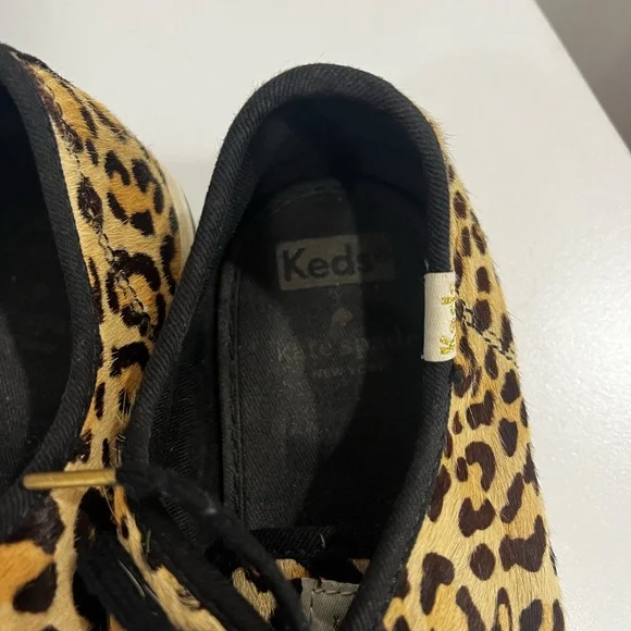 Kate Spade Keds Leopard Print Sneakers - Picture 4 of 6